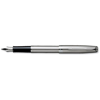 Parker Sonnet Fountain Pen Stainless Steel with Chrome Trim