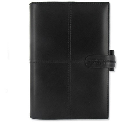 Filofax Aston Personal Organiser for Paper 95x171mm Personal Black