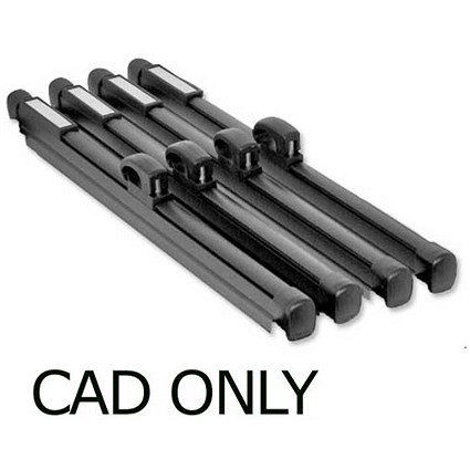 Arnos Hang-A-Plan CAD Binders for Mobile Project File - A2/A3 - Pack of 4