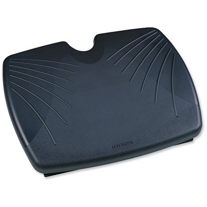 Kensington Sole Rest Footrest Adjustable Platform W450xD350mm Graphite Grey
