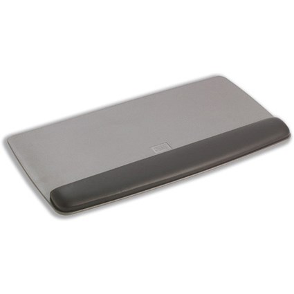3M Professional Series II Keyboard Wrist Rest Gel Black and Grey