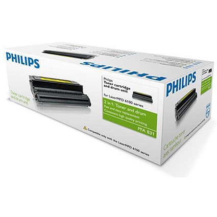 Philips PFA831 Black Toner Cartridge and Drum Kit