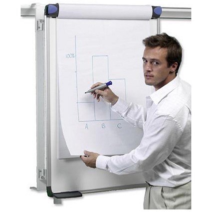 Nobo Pro-Rail Flipchart Holder for Wall Rail - 970x665mm