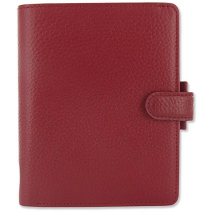 Filofax Finsbury Personal Organiser for Paper 81x120mm Pocket Red