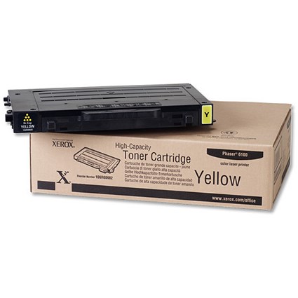 Xerox Laser Toner Cartridge Page Life 5000pp Yellow Ref 106R00682