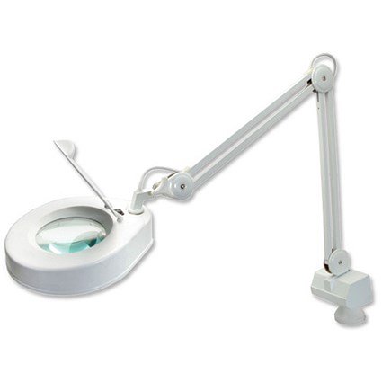 Helix Magnifier Lamp 150mm Diameter Lens x3 Zoom 22W