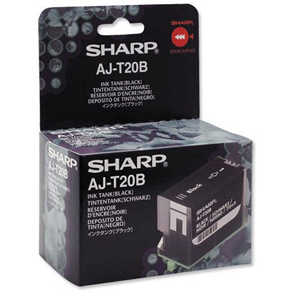 Sharp Inkjet Cartridge Black Ref AJT20B
