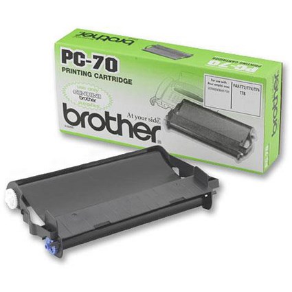 Brother PC70 Black Fax Cassette