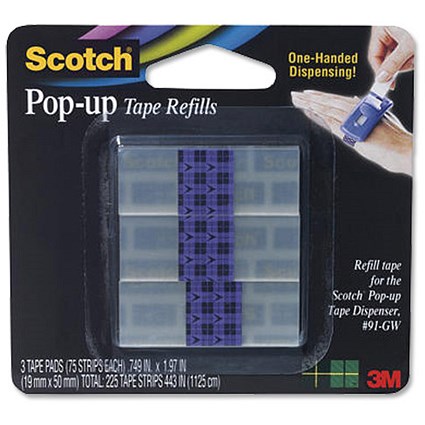 Scotch Pop Up Strips Refills