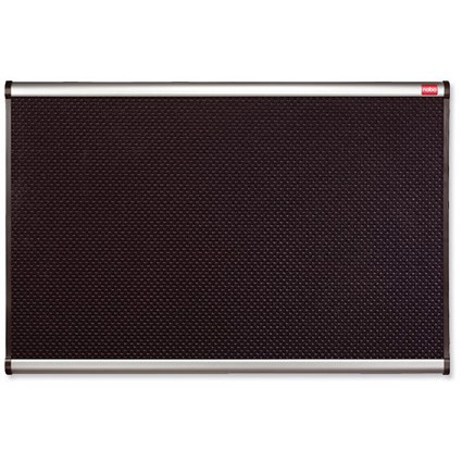 Nobo Prestige Noticeboard / High-density Foam / Aluminium Trim / W1800xH1200mm / Black