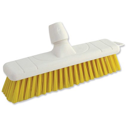 Bentley Colour Coded Soft Broom / 12 Inch Head / Yellow