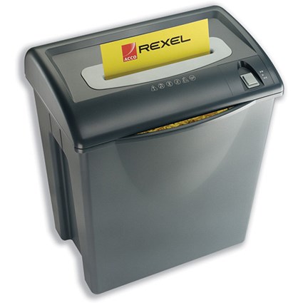 Rexel V125 Shredder with Reverse 4x34mm Cross Cut 35 Litre 7x80gsm A4 W420xD280xH485mm Ref 2100884