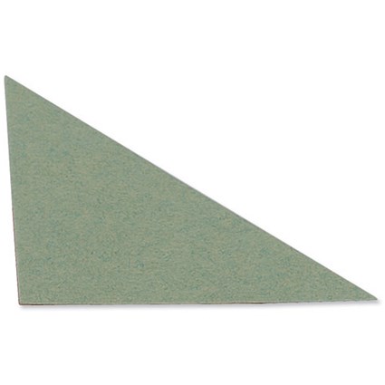Guildhall Legal Corners Recycled Manilla 315gsm Green [Pack 100]