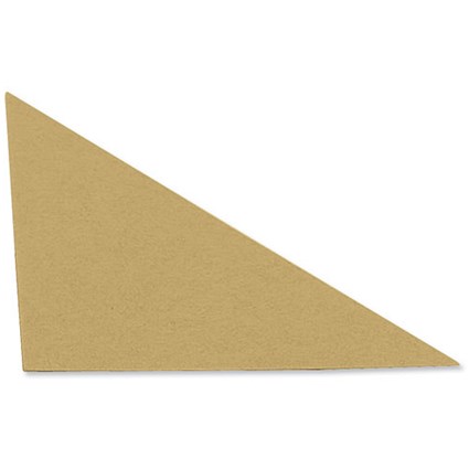Guildhall Legal Corners Recycled Manilla 315gsm Yellow [Pack 100]
