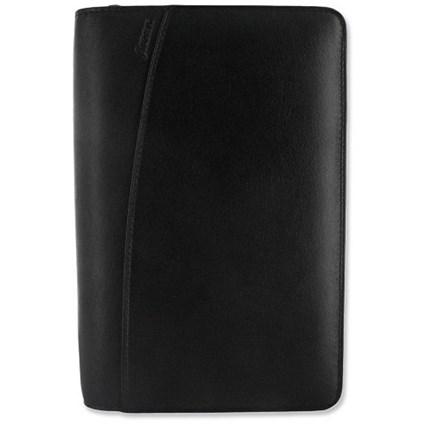 Filofax Lyndhurst Personal Organiser for Paper 95x171mm Personal Black