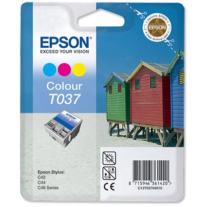 Epson T037 Colour Inkjet Cartridge