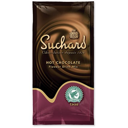 Suchard Hot Chocolate Powder Smooth Rich-tasting Sachets 25g [Pack 100]