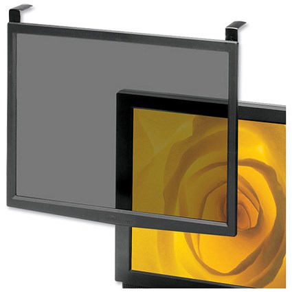 Compucessory Screen Filter Glass Anti-glare-radiation-static CRT LCD 16-17in Grey Frame