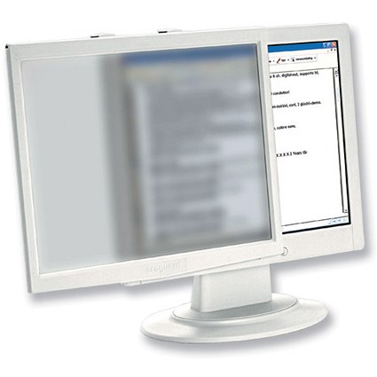 Compucessory Privacy Screen Filter Anti-radiation Anti-static CRT LCD 16-17in Black Frame