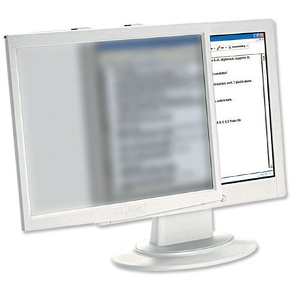 Compucessory Privacy Screen Filter Anti-radiation Anti-static CRT LCD 16-17in Grey Frame