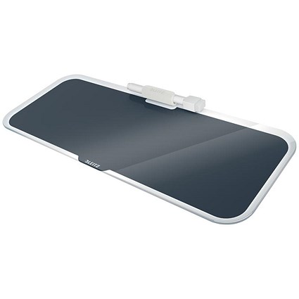 Leitz Cosy Glass Desk Notepad, Velvet Grey