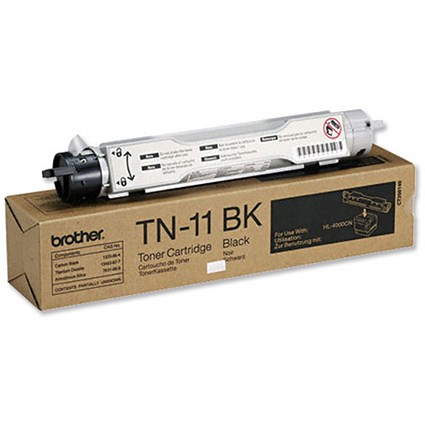 Brother Toner Cartridge Page Life 8500pp Black [for HL4000CN] Ref TN11BK