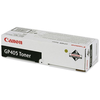 Canon Copier Toner Cartridge Black Ref GP405T [Pack 2]
