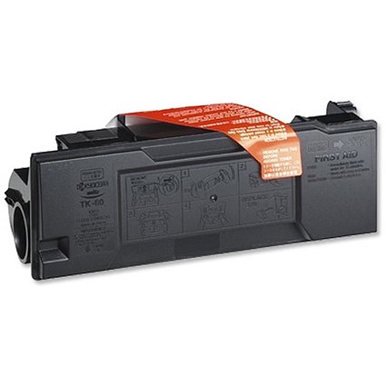 Kyocera Laser Toner Cartridge Page Life 20000pp Black Ref TK60