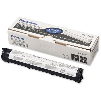 Panasonic Fax Toner Cartridge Black [for KX-FL501/M551/B751/B756] Ref KXFA76X