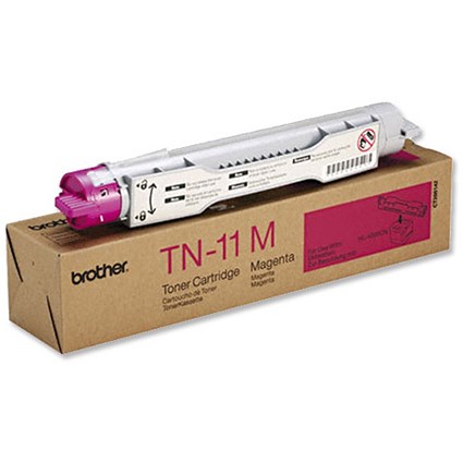 Brother Toner Cartridge Page Life 6000pp Magenta [for HL4000CN] Ref TN11M