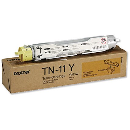 Brother Toner Cartridge Page Life 6000pp Yellow [for HL4000CN] Ref TN11Y