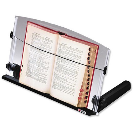 3M In-line Copyholder Holder 18in Wide 460x100x280mm Black and Clear