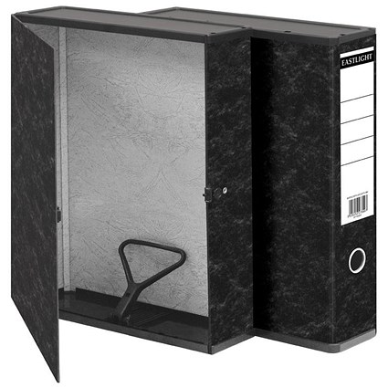 ValueX Box File Paper on Board Foolscap 65mm Capacity 80mm Spine Width Clip Closure Cloud (Pack 10) - ValueX Box File Paper on Board Foolscap 65mm Capacity 80mm Spine Width Clip Closure Cloud (Pack 10) -