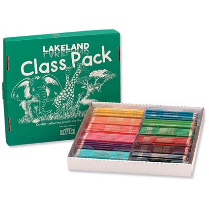 Lakeland Colourthin Colouring Pencils Class Pack 30 Each of 12 Colours