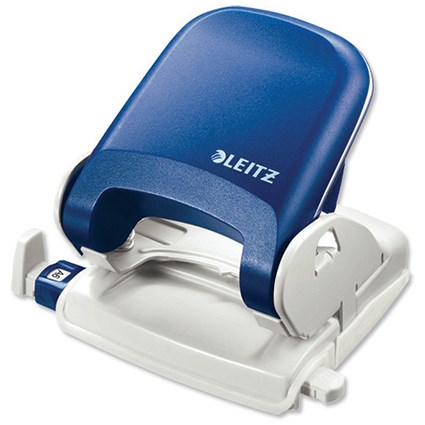 Leitz Topstyle 5005 Punch 2 Hole 25 Sheets Capacity Blue