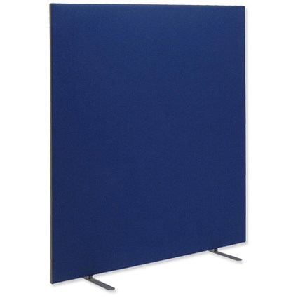 Trexus 1200 Screen Free-standing with Stabilising Feet W1200xH1500mm Royal