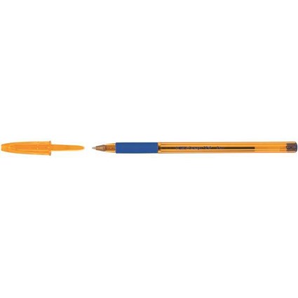 Bic Orange Grip Ball Pen / Blue / Pack of 20