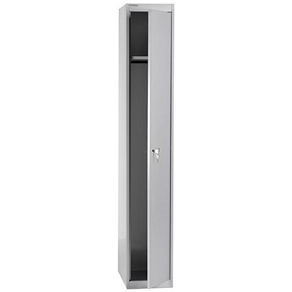 Bisley Deep Steel Locker / 1-Door / Goose Grey