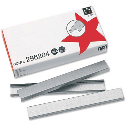 5 Star Staples 24/6 - Box of 1000