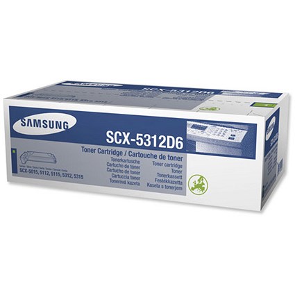 Samsung Fax Toner Cartridge Page Life 6000pp Black Ref SCX5312D6/ELS