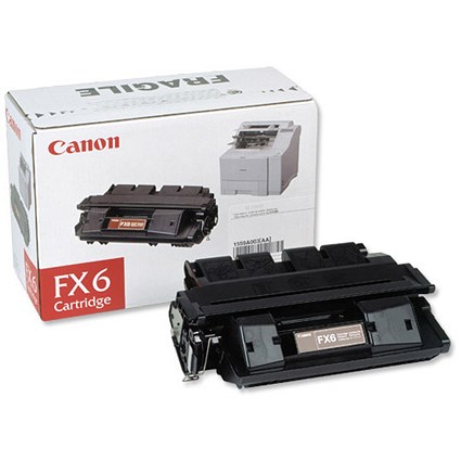 Canon FX6 Fax Laser Toner Cartridge Page Life 5000pp Black Ref 1559A003