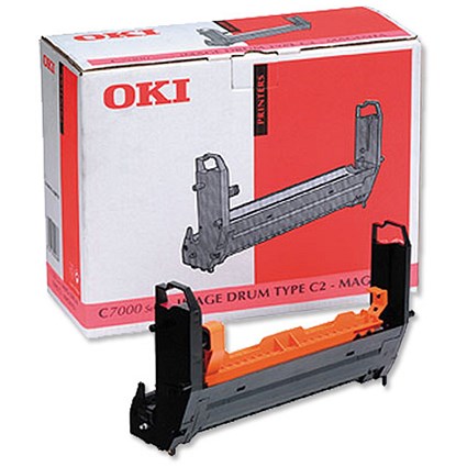 OKI EP Drum Unit Page Life 30000pp Magenta Ref 41304110