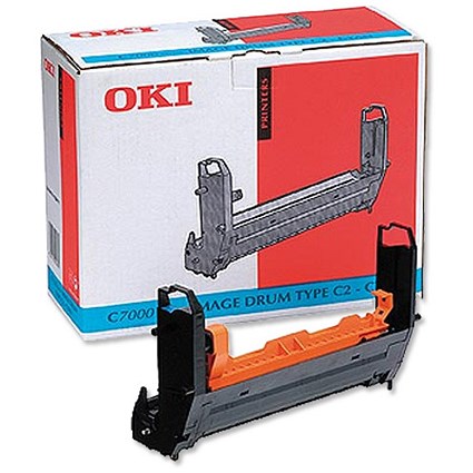OKI EP Drum Unit Page Life 30000pp Cyan [for C7200] Ref 41304111