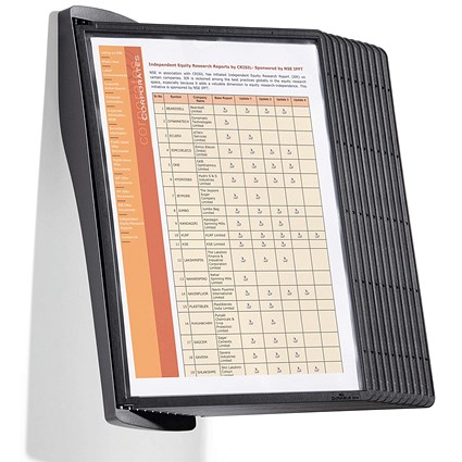 Durable Sherpa Style Wall Display Panel System, 10 Black Panels Included