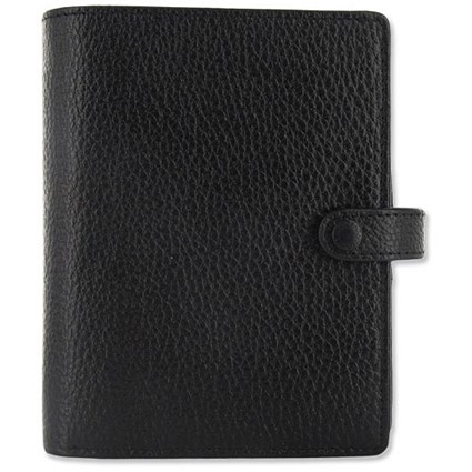 Filofax Finsbury Personal Organiser for Paper 81x120mm Pocket Black