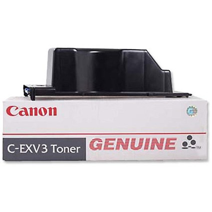 Canon C-EXV3 Copier Toner Cartridge Page Life 15000pp Black Ref 6647A002