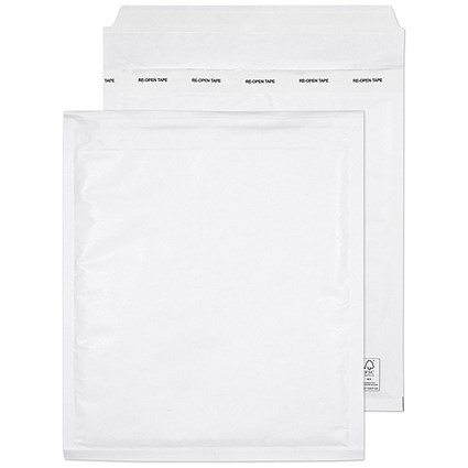 Blake Packaging Envelopes White Pocket Peel and Seal Bubble Padded 90gsm 260x220mm (Pack 100) - E/2