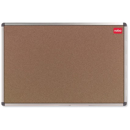 Nobo Classic Noticeboard / Cork / Aluminium Trim / W1800xH1200mm