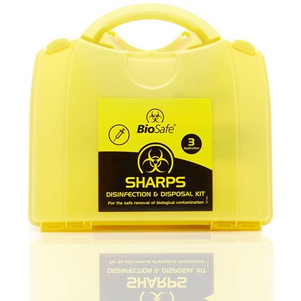 BioSafe 3 Application Body Fluid & Sharps Kit - BioSafe 3 Application Body Fluid & Sharps Kit -