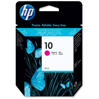 Hewlett Packard [HP] No. 10 Inkjet Cartridge Page Life 1750pp 28ml Magenta Ref C4843A